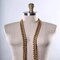 1 Yard 20mm Brass Metal Flattened Links Heavy Duty Aluminum Chain Trim for Jewelry and Bag Straps